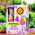 Baby Bio Orchid Drip Feeders – 16 Weeks Orchid Plant Food Supply – Water Soluble Plant Food