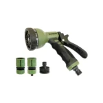 Beorol GPS6 Garden Spray Nozzle Set – 7-Pattern Hose Sprayer Kit – Garden Tool