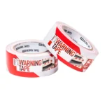 Beorol Warning Tape (SZOCB) – 50mm x 33m High-Visibility Safety Barrier Tape – Garden Care