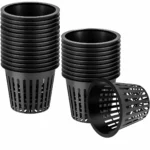 Black Plastic Net Pots – Garden Care