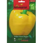 Bright Yellow Sweet Pepper Seeds – Perfect for Sweet, Crisp Harvests – Home Growing Seeds