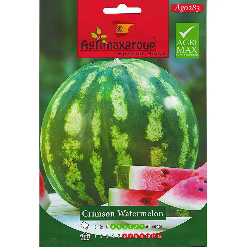 crimson-watermelon-seeds.webp Crimson Watermelon Seeds – Juicy, Sweet, and High-Yield Variety – Home Growing Seeds - Image 1
