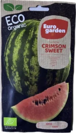 Eco Organic Crimson Sweet Watermelon Seeds – Juicy & Sweet – Home Growing Seeds