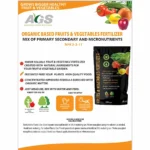 Organic Fruits & Vegetables Fertilizer – Water Soluble Plant Food – 250g - Image 2