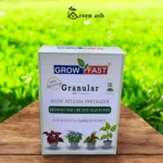 GrowFast Granular Slow Release Fertilizer NPK 12-12-17 for Indoor & Outdoor Plants – Water Soluble Plant Food