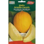 Euro Garden Canary Yellow Melon Seeds – Sweet Juicy Summer Treat – Home Growing Seeds