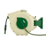 Geepas GWH59379 30M 1/2? Auto Rewind Garden Hose Reel – Slow Auto Retraction – Garden Watering