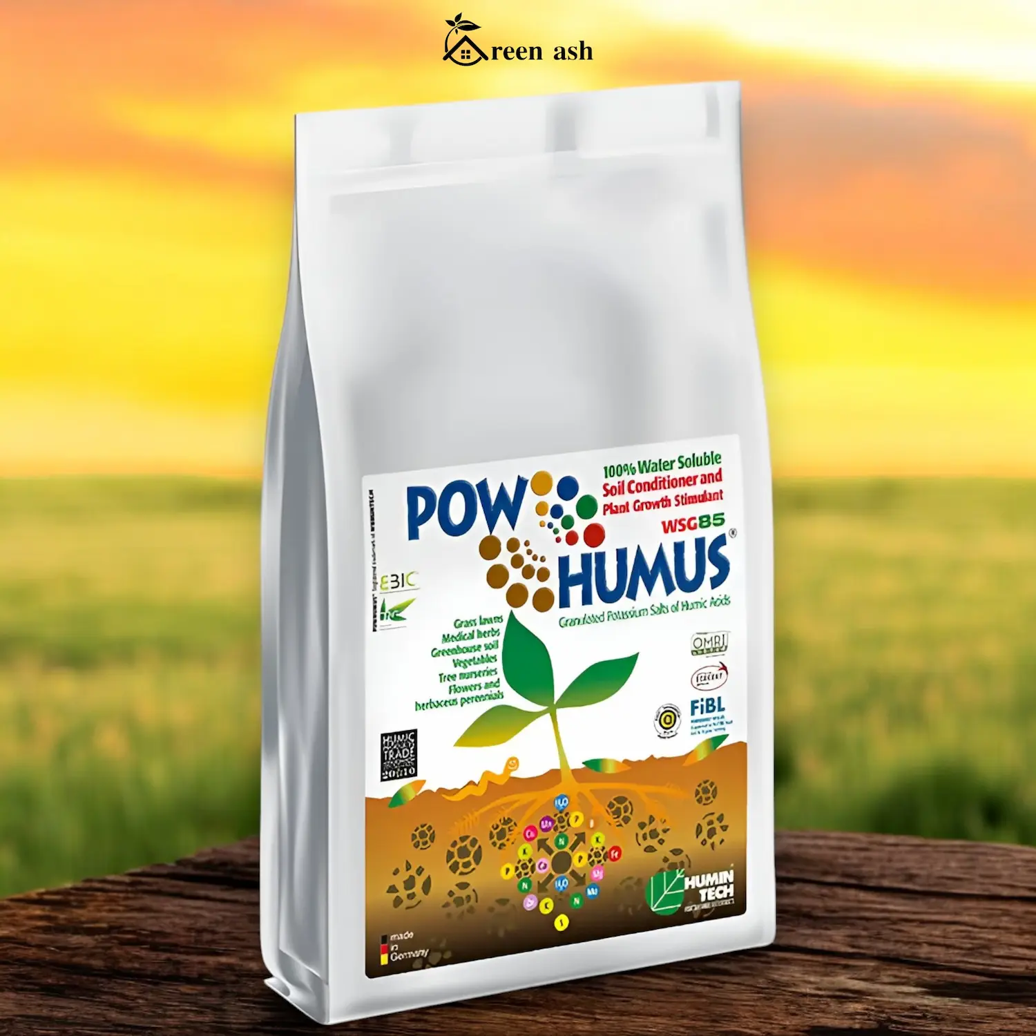 pow-humus-100-water-soluble.webp POW Humus 100% Water Soluble Soil Conditioner & Plant Growth Stimulant – Water Soluble Plant Food - Image 1