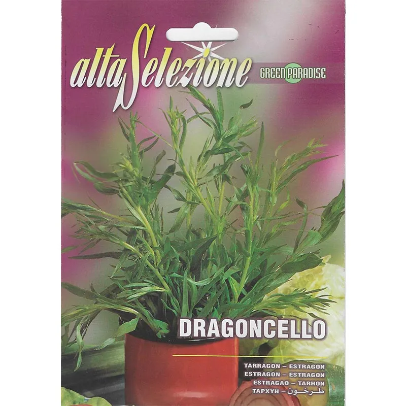 tarragon-premium-quality-seeds.webp Tarragon (Tarragon Culinary Herb Seeds for Containers and Garden Soil | Alta Selezione - Image 1