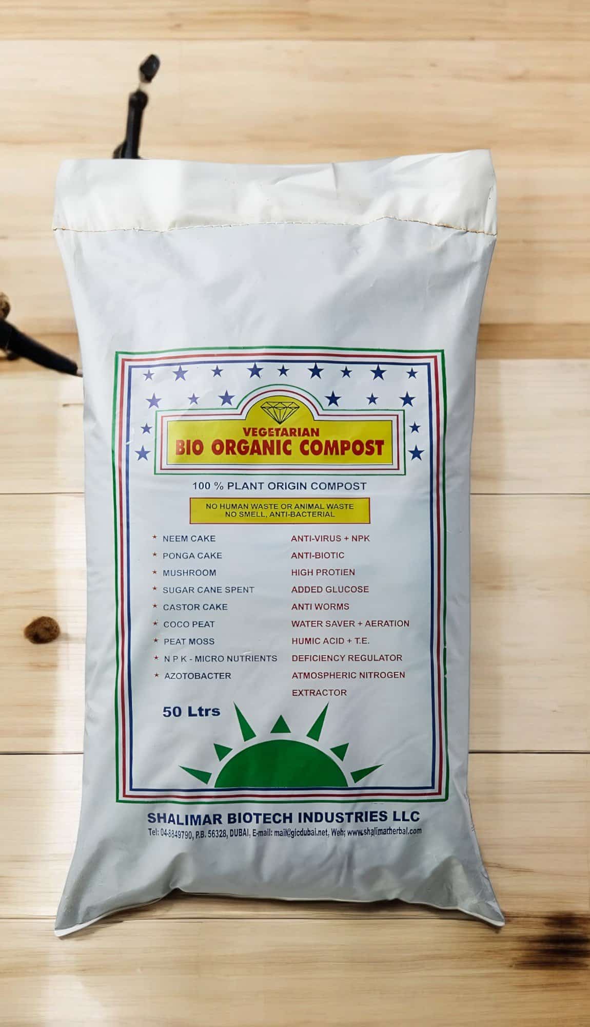 vegetarian-bio-organic-compost-.jpg Vegetarian Bio Organic Compost – 100% Plant-Based, Nutrient-Rich Compost – Water Soluble Plant Food - Image 1