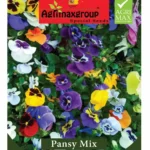 Agrimaxgroup Pansy Mix Seeds (Ag1029) – Home Growing Seeds